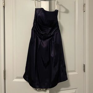 David’s Bridal Strapless Dress